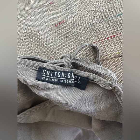 Cotton On Khaki Wrap Dress size L - Picture 6 of 6